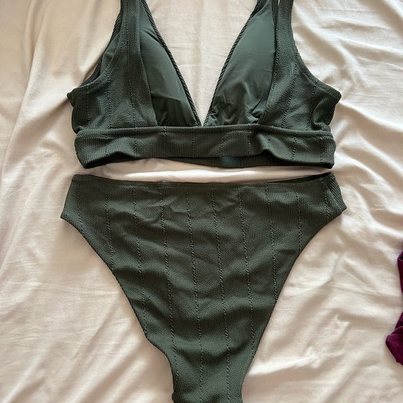 Aerie Olive Green Bikini Set - Picture 2 of 4